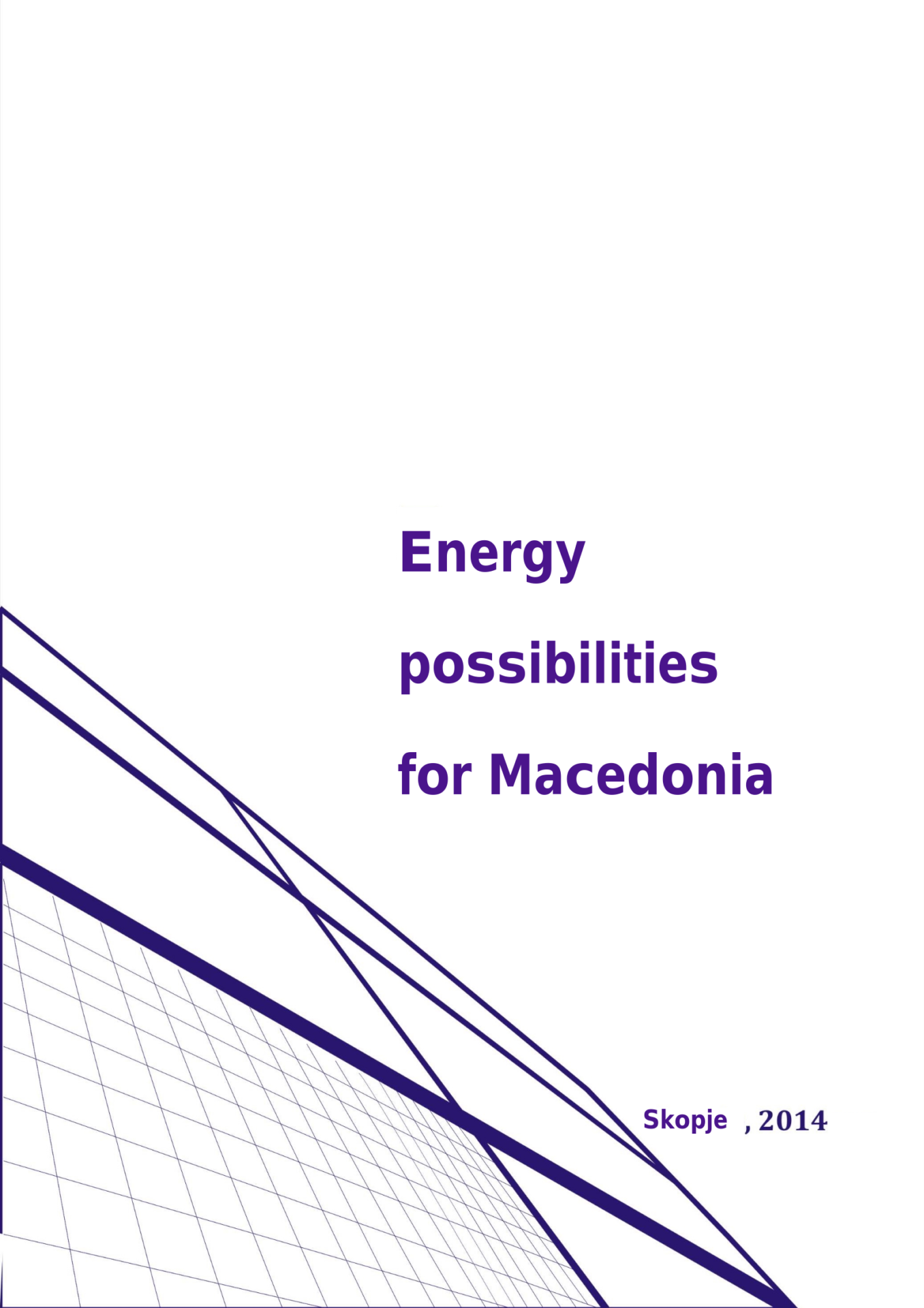 Energy possibilities for Macedonia (2014)