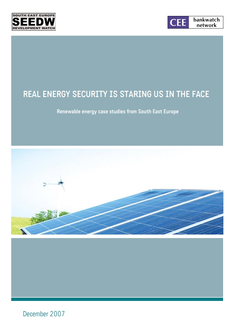 Real energy security is staring us in the face (2007)