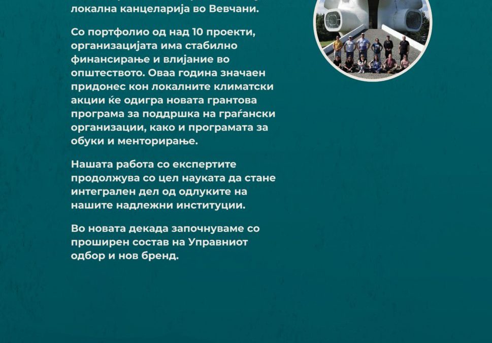 20 години Еко-свест