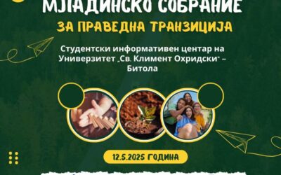 Одржано првото Младинско граѓанско собрание во Битола